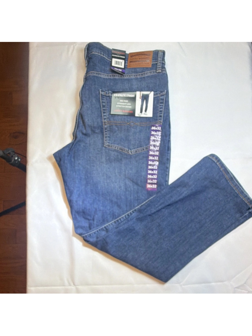 Lucky Brand Relaxed Fit Mens Denim Jeans  Blue
